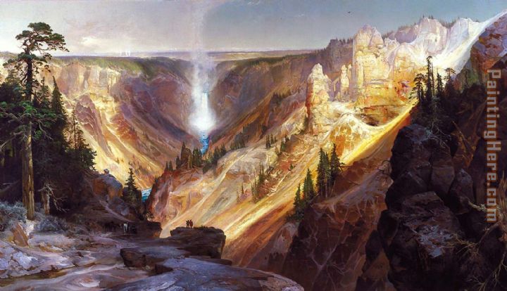 Thomas Moran Grand Canyon of the Yellowstone b